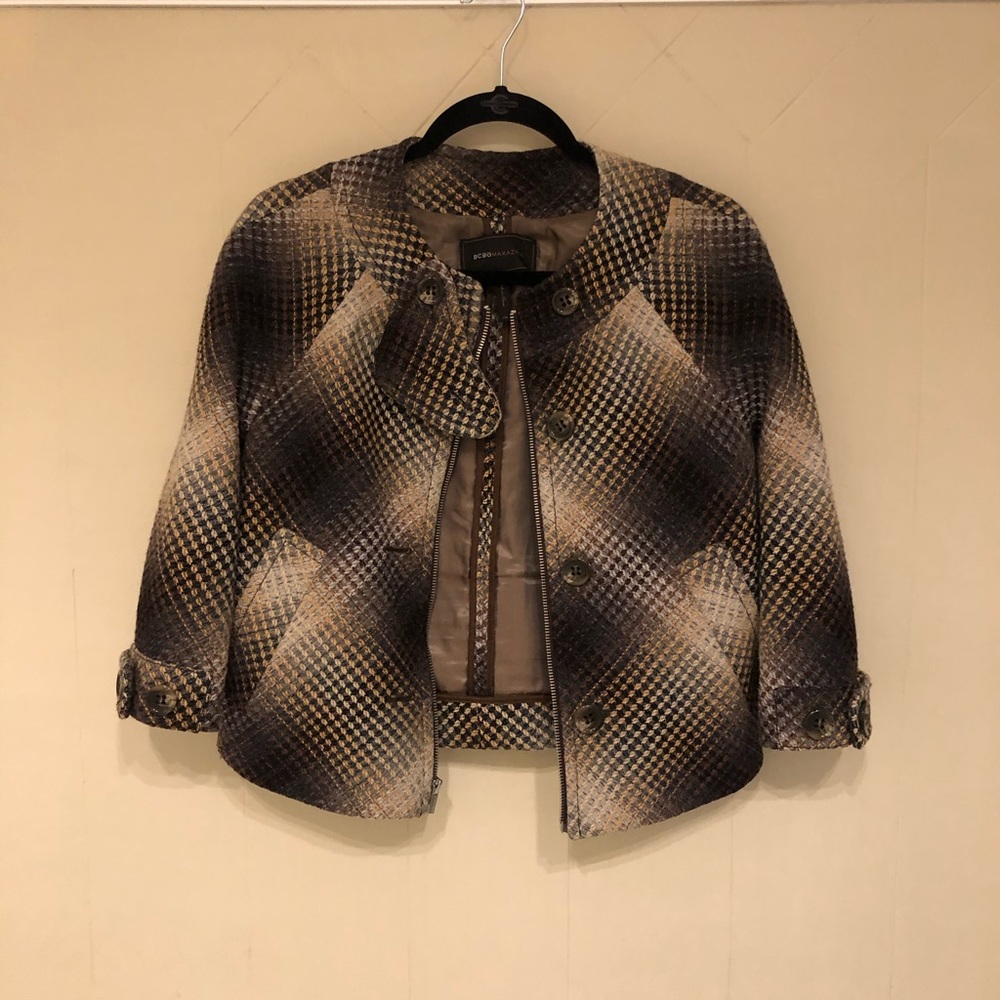 BCBGMaxAzria Tweed Jacket